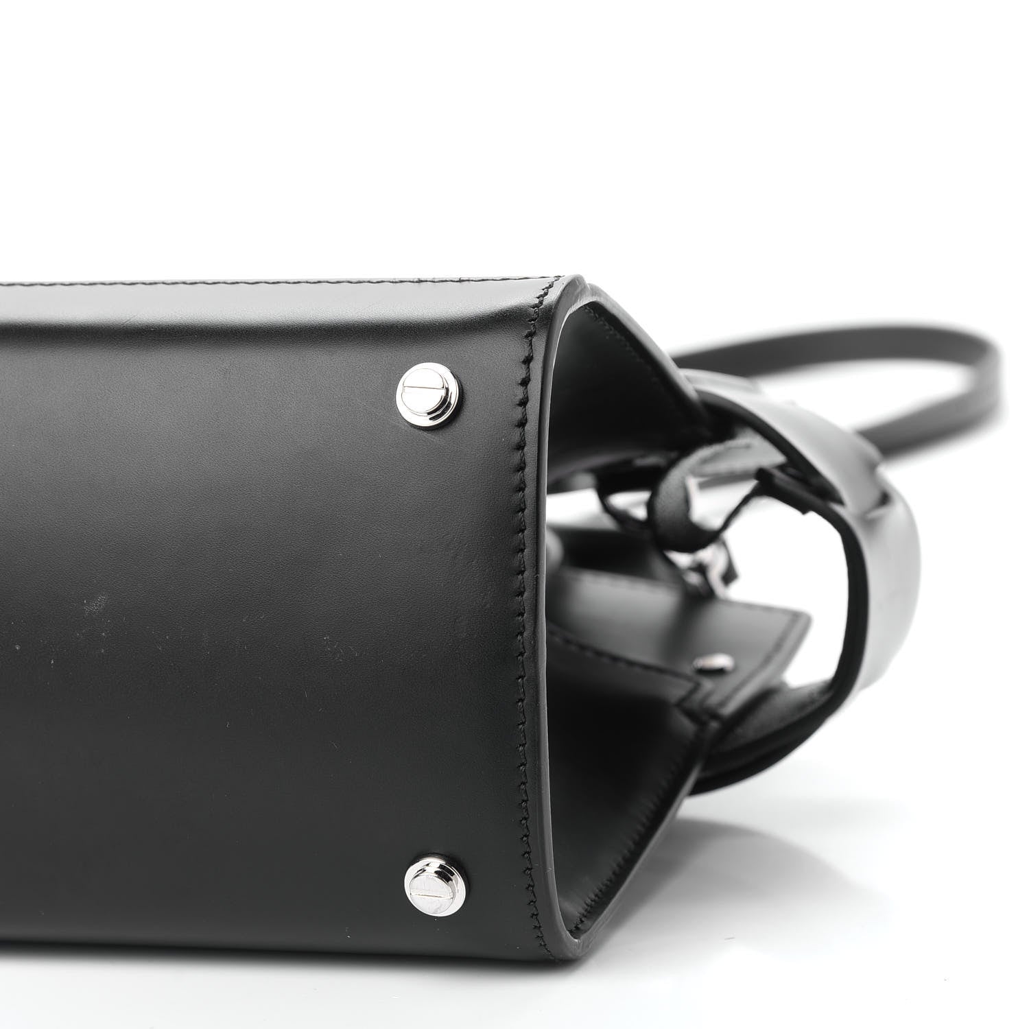 Givenchy Smooth Calfskin Mini Horizon Satchel Black 8 of 10