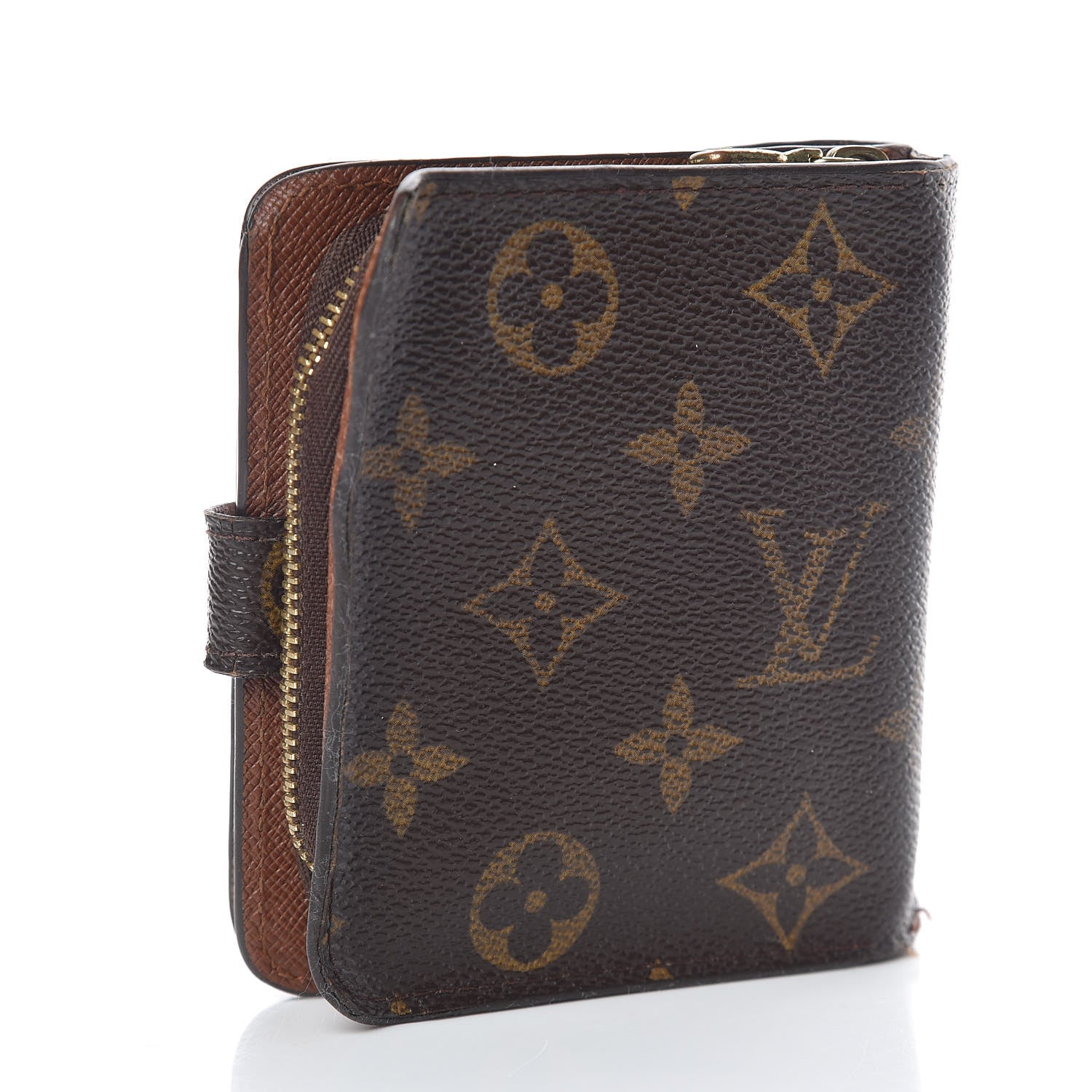 Louis Vuitton Monogram Compact Zippe Zipped Wallet 3 of 9