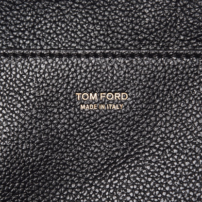 Tom Ford Grained Calfskin Medium Jennifer Crossbody Bag Black 8 of 9