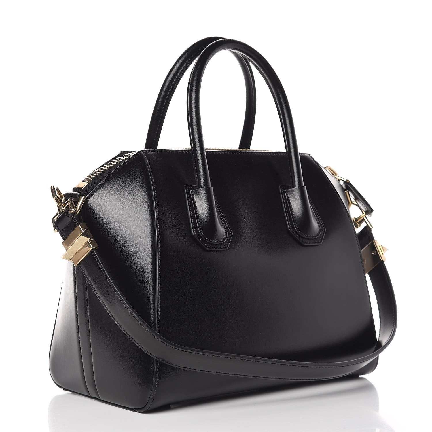 Givenchy Shiny Lord Calfskin Small Antigona Black 3 of 10