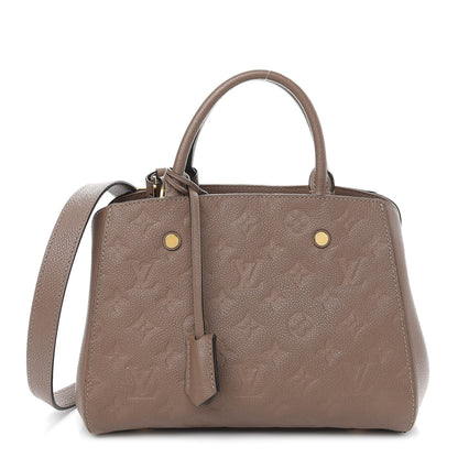 Louis Vuitton Empreinte Montaigne BB Taupe Glace 1 of 8