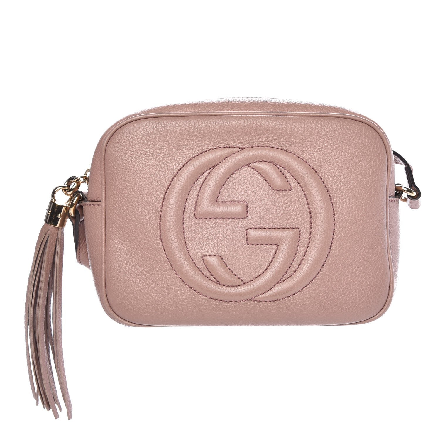 Gucci Cellarius Calfskin Small Soho Disco Bag Dark Cipria 1 of 8