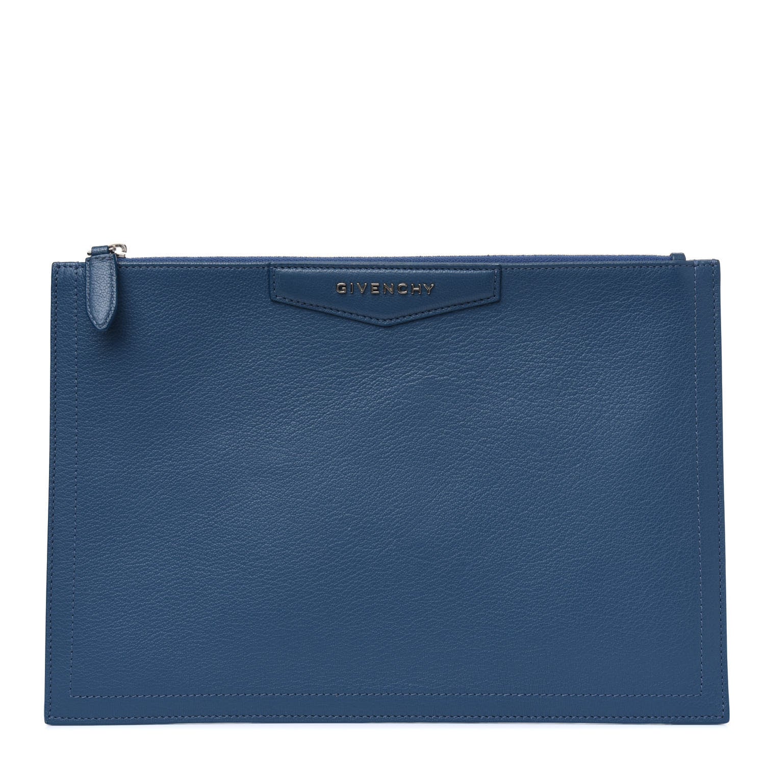 Givenchy Sugar Goatskin Medium Antigona Pouch Mineral Blue 1 of 5