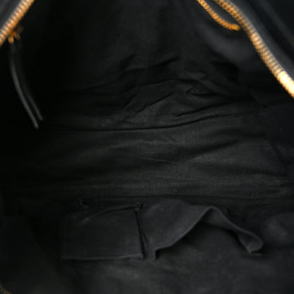 Balenciaga Chevre Gold Metallic Edge Hardware City Black 6 of 12