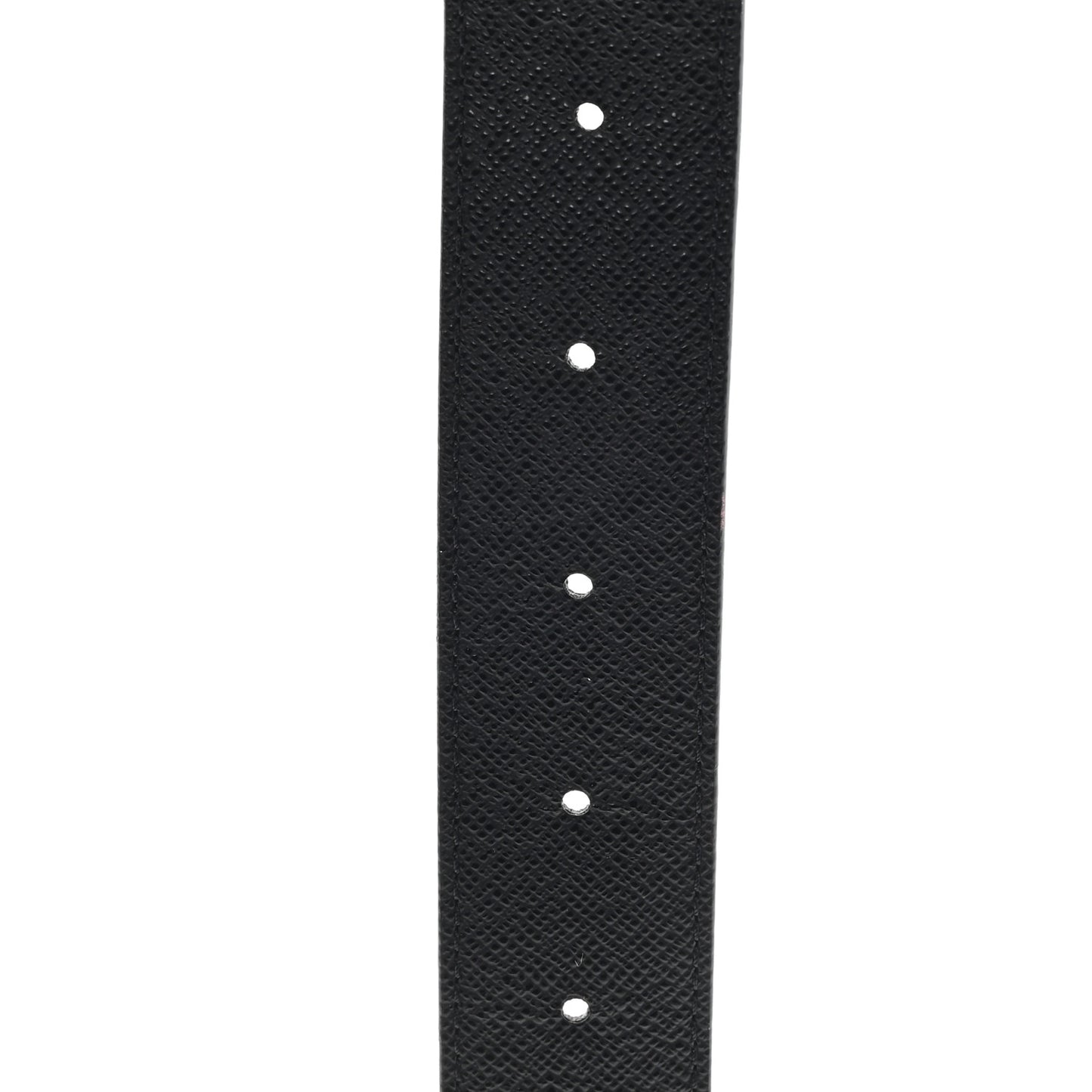 Calfskin Monogram 30mm LV Initiales Reversible Belt 80 32 Black