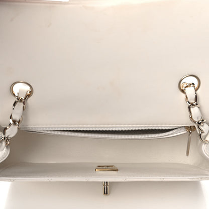 Chanel Lambskin Quilted Mini Rectangular Flap White 4 of 12