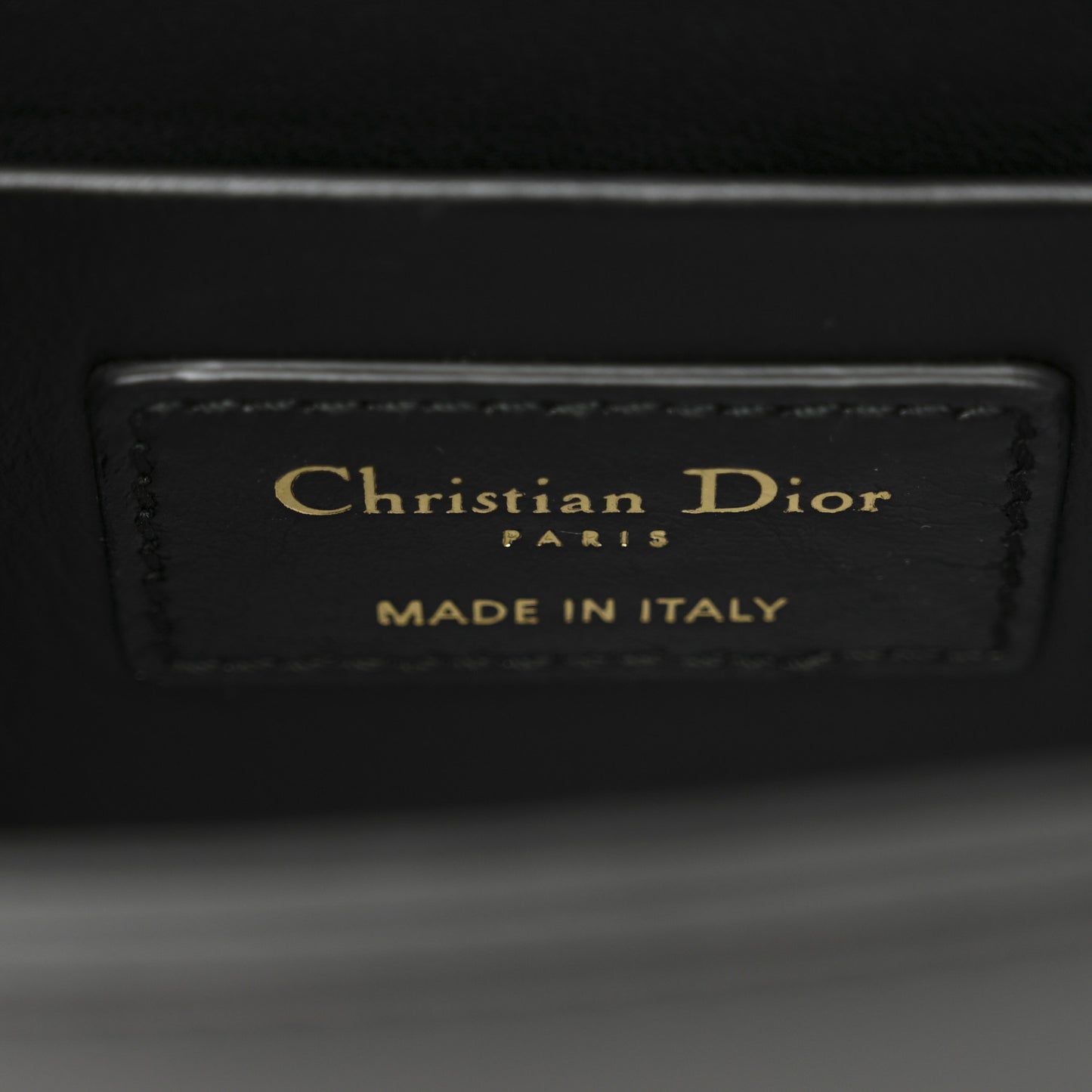 Crackled Lambskin 30 Montaigne Box Bag Black Black