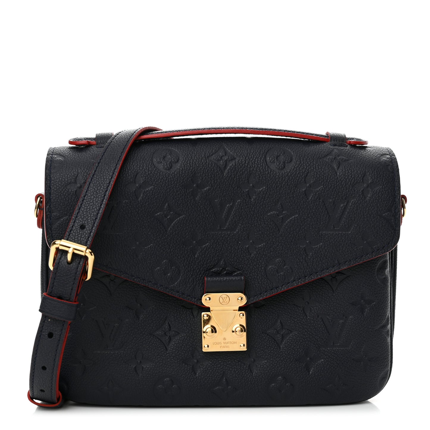 Empreinte Pochette Metis Marine Rouge