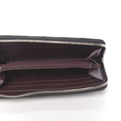Chanel Caviar Quilted Large Gusset Zip Around Wallet Black 5 of 8