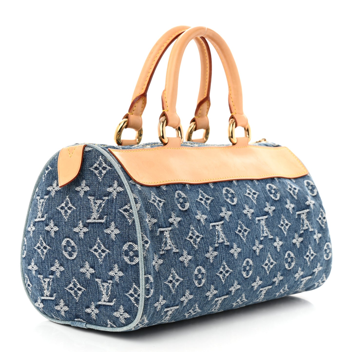 Monogram Denim Neo Speedy Blue