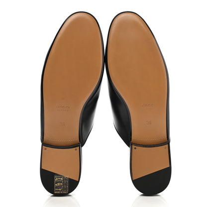 Gucci Calfskin Womens Princetown Slippers 36 Black 5 of 9