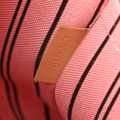 Louis Vuitton Monogram Neverfull MM GM Pochette Sugar Pink 7 of 7