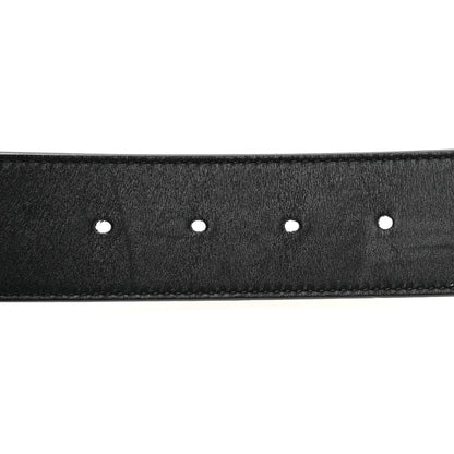 Gucci Moon Calfskin Torchon Double G 25mm Belt 75 30 Black 3 of 6
