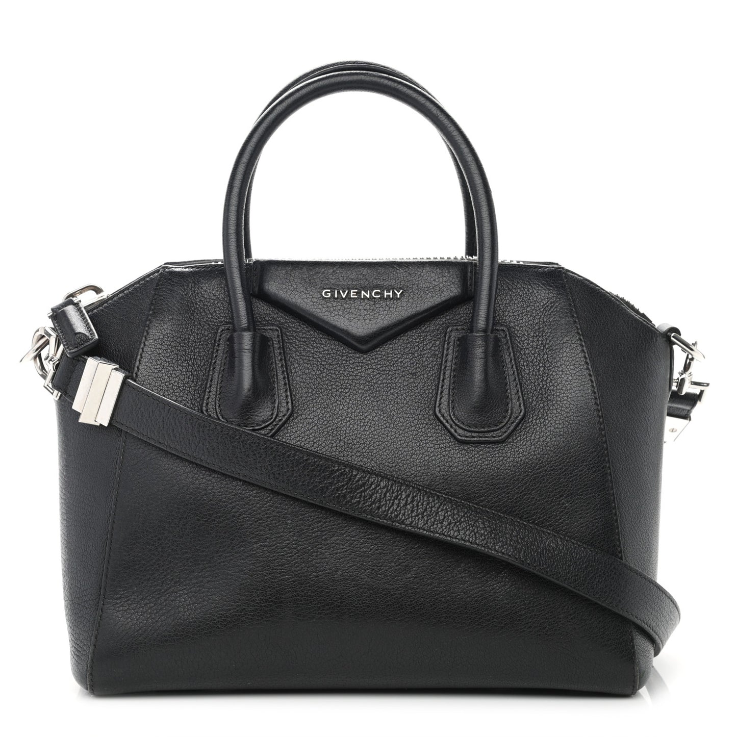 Sugar Goatskin Mini Antigona Black