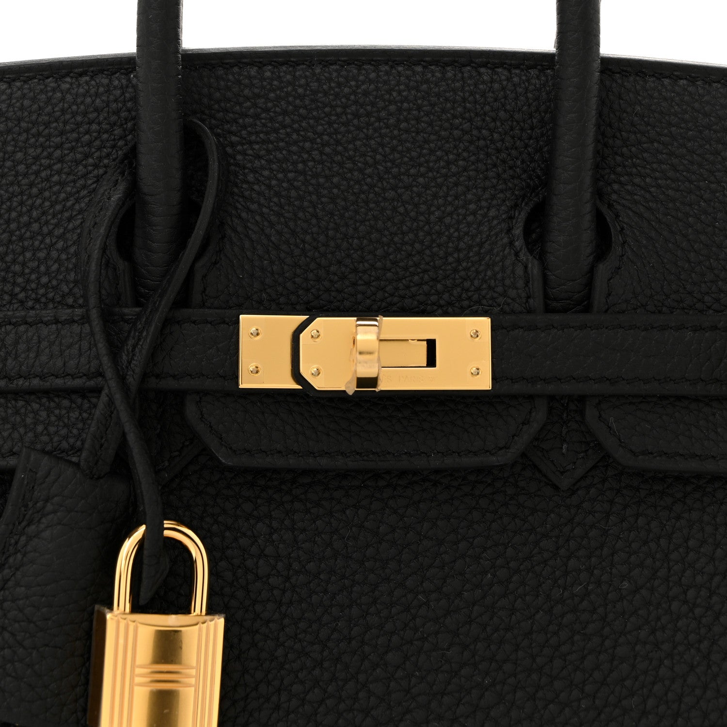 Hermes Togo Birkin 25 Black 8 of 11