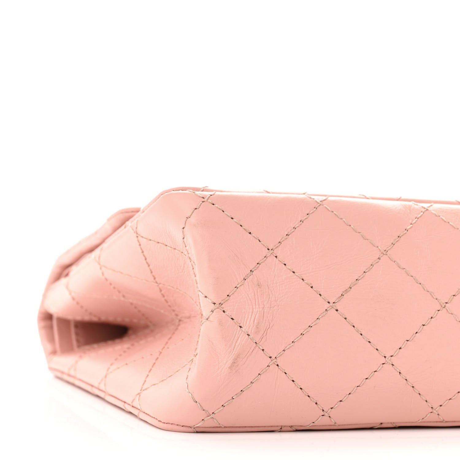 Chanel Aged Calfskin Quilted 2.55 Reissue 226 Flap Pink 9 of 10