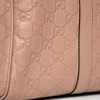 Gucci Guccissima Medium Joy Boston Winter Rose 9 of 9