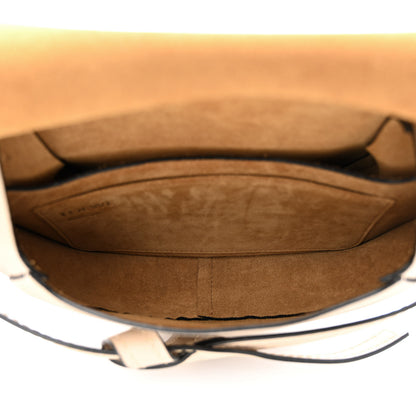 Loewe Grained Calfskin Small Gate Crossbody Bag Light Oat 5 of 10