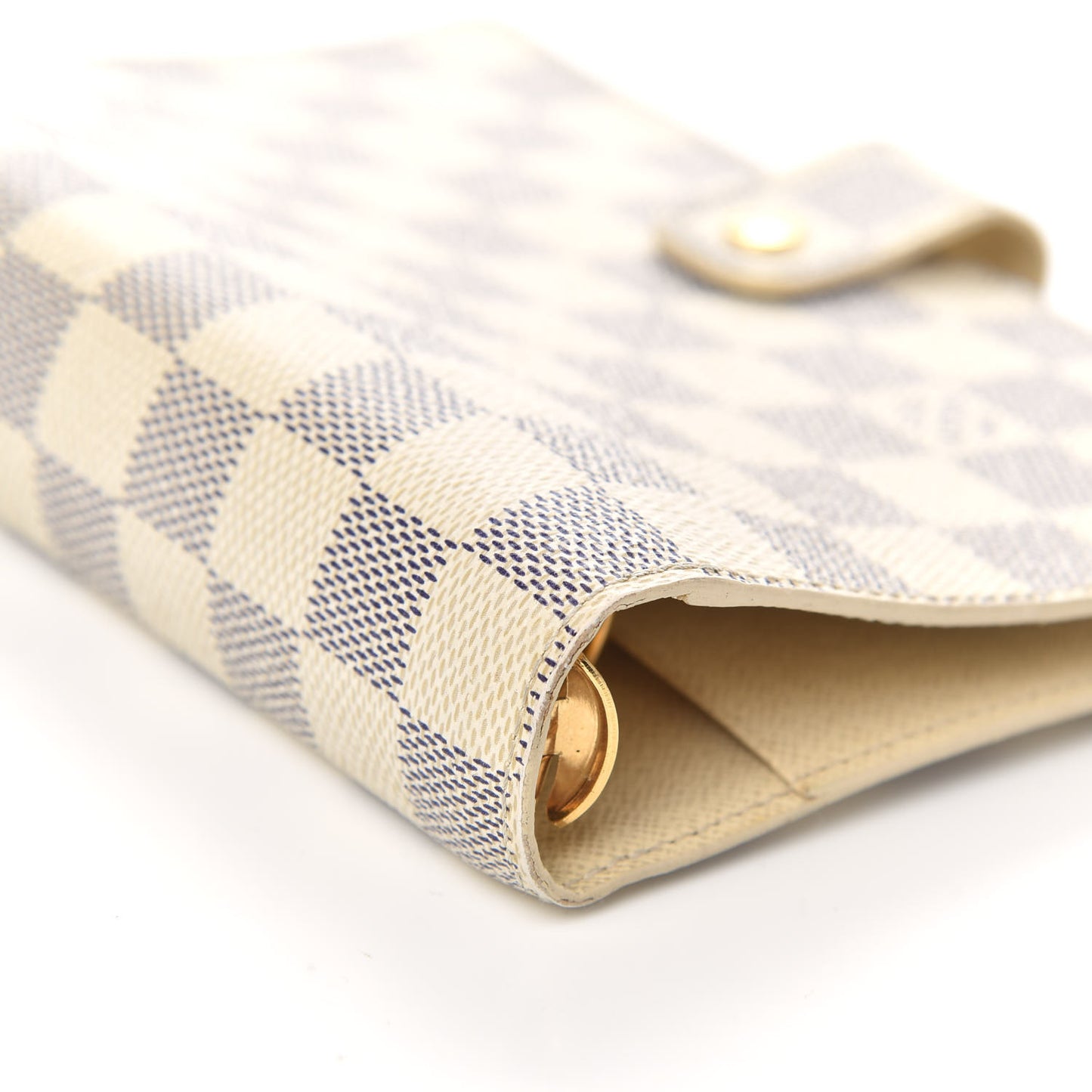 Damier Azur Medium Ring Agenda Cover