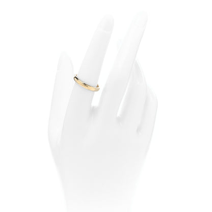 Tiffany 18K Yellow Gold 3mm Classic Wedding Band Ring 55 7.25 2 of 4