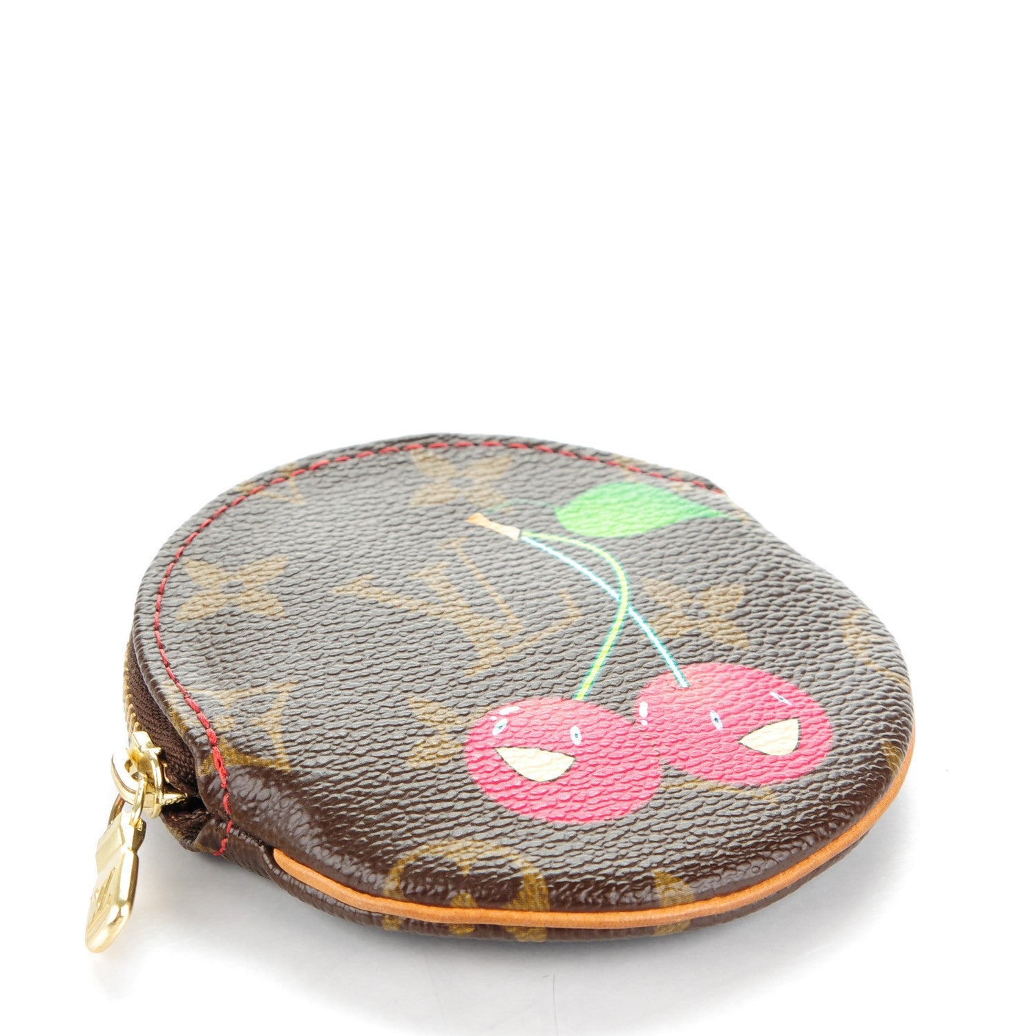 Louis Vuitton Monogram Cerises Round Coin Purse 4 of 7