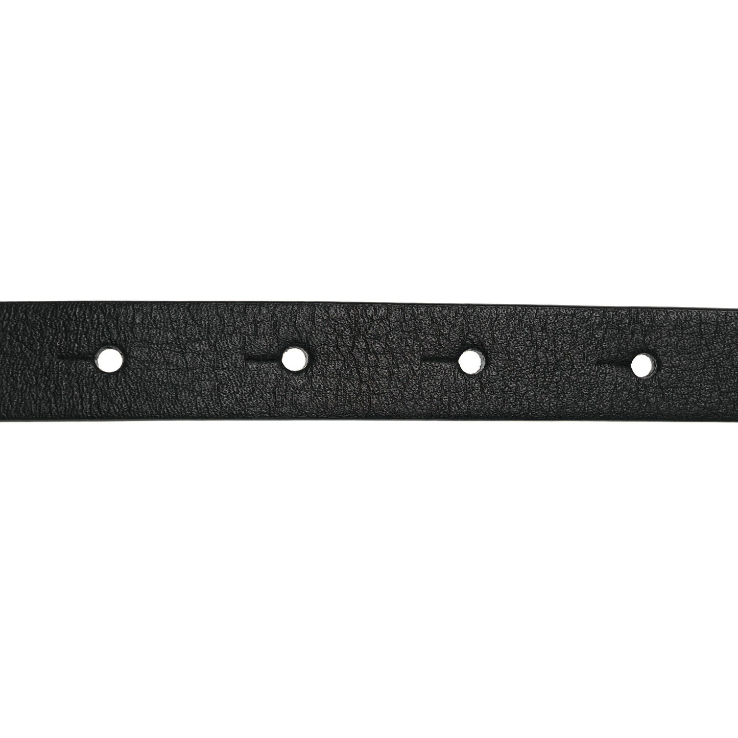 Calfskin Crystal Chain Logo Belt 85 34 Black