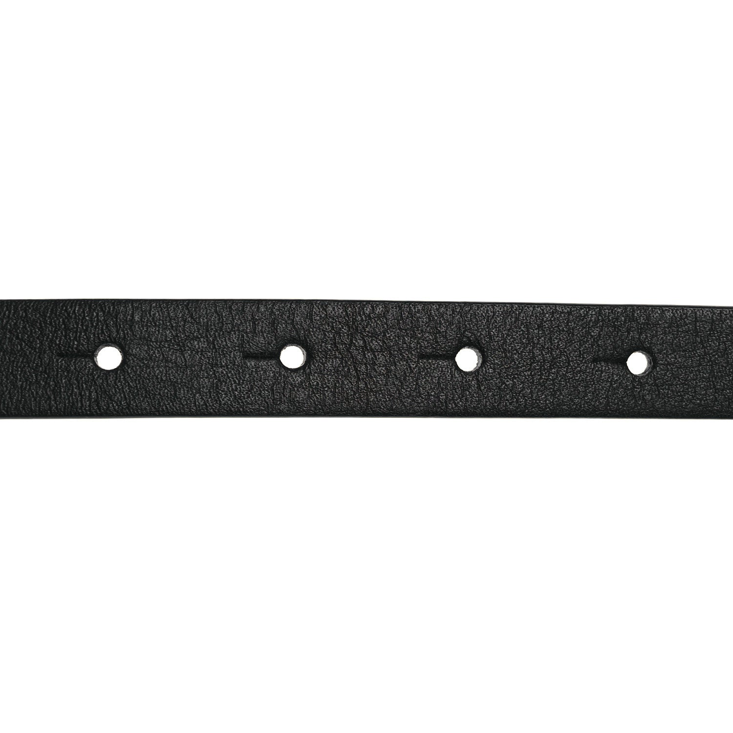 Chanel Calfskin Crystal Chain Logo Belt 85 34 Black 3 of 7