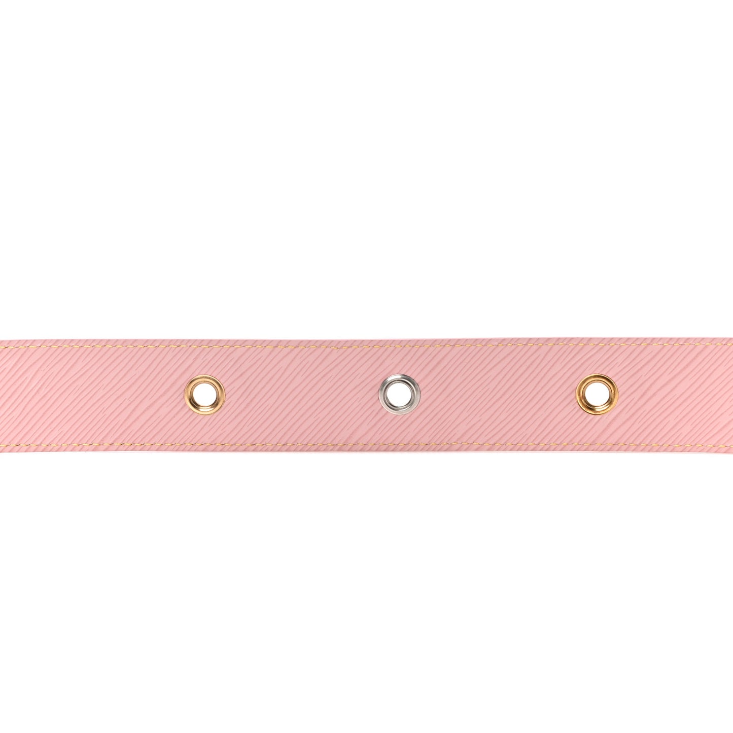 Epi Mechanical Flowers Bandouliere Shoulder Strap Rose Ballerine