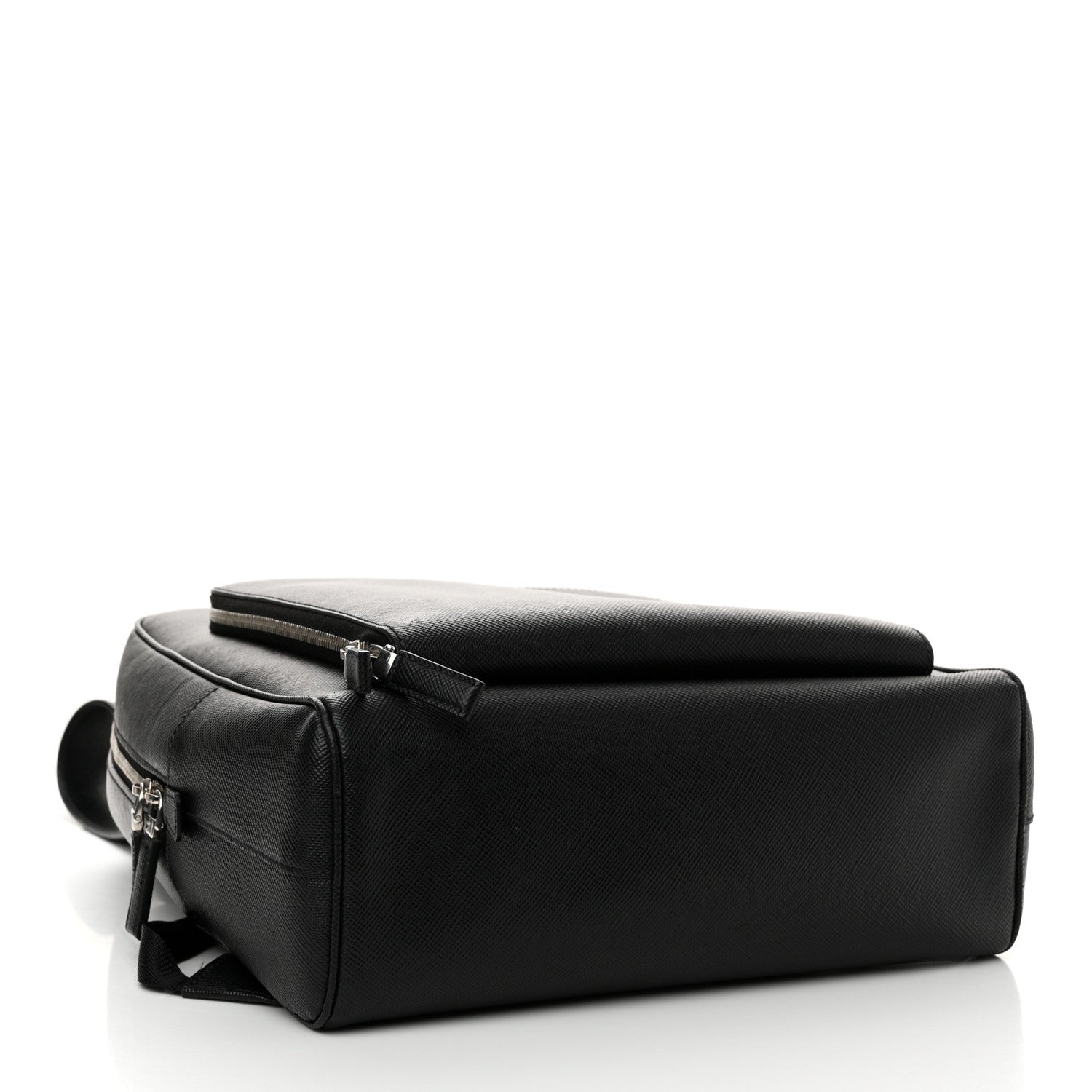 Prada Saffiano Backpack Black 4 of 12