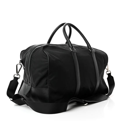 Prada Tessuto Nylon Saffiano Duffle Black 2 of 18
