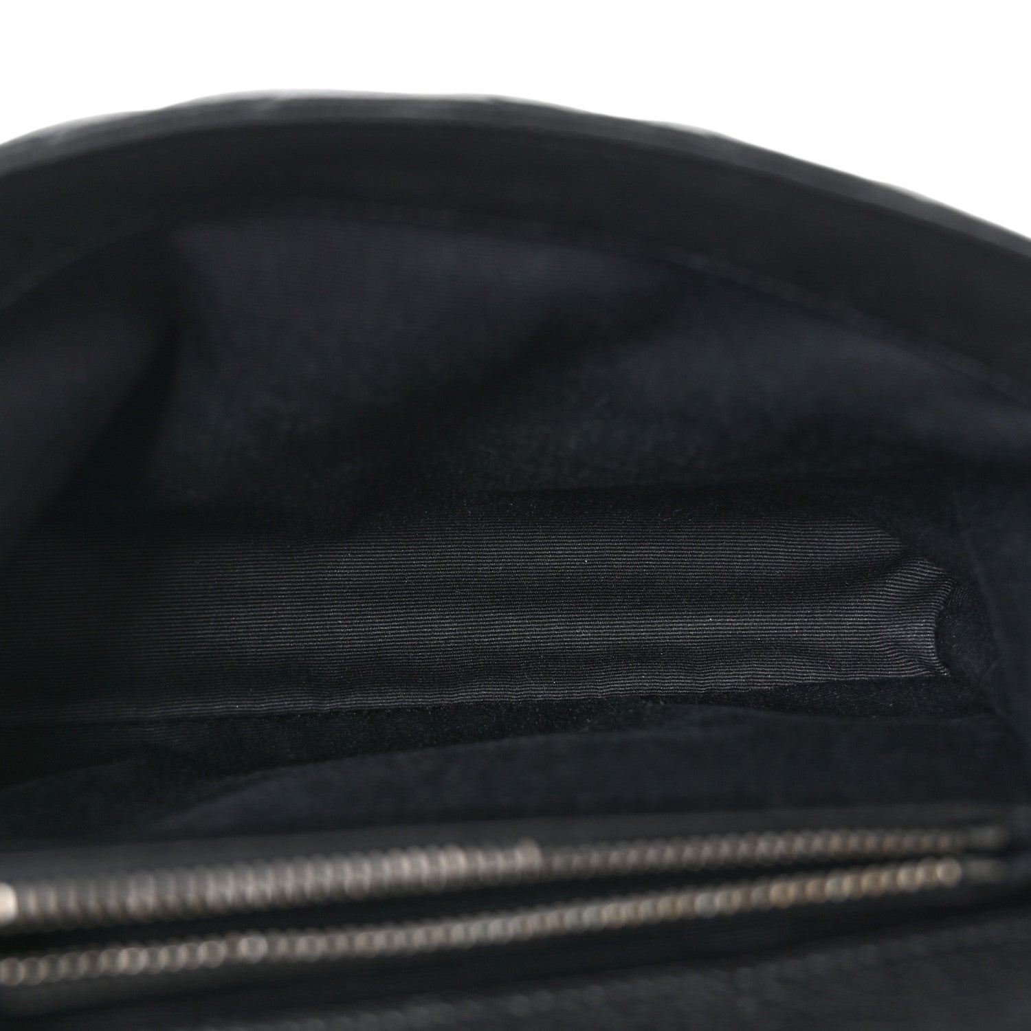 Saint Laurent Sheepskin Matelasse Chevron Monogram Medium College Bag Black 5 of 14