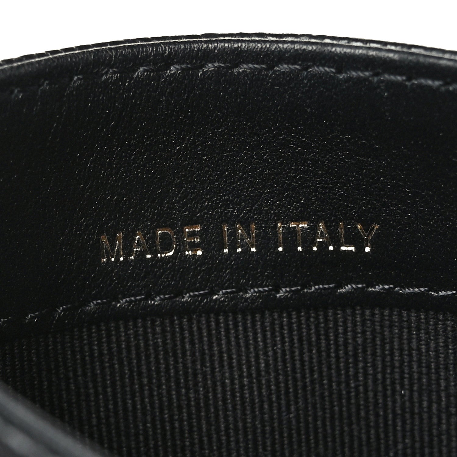 Chanel Caviar Camellia Embossed Card Holder Black 7 of 8