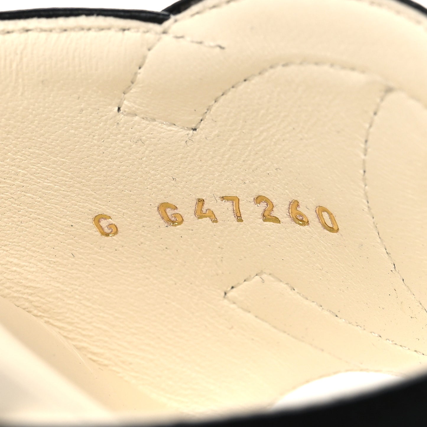 Lambskin CC Cutout Mules 38 Ivory Black