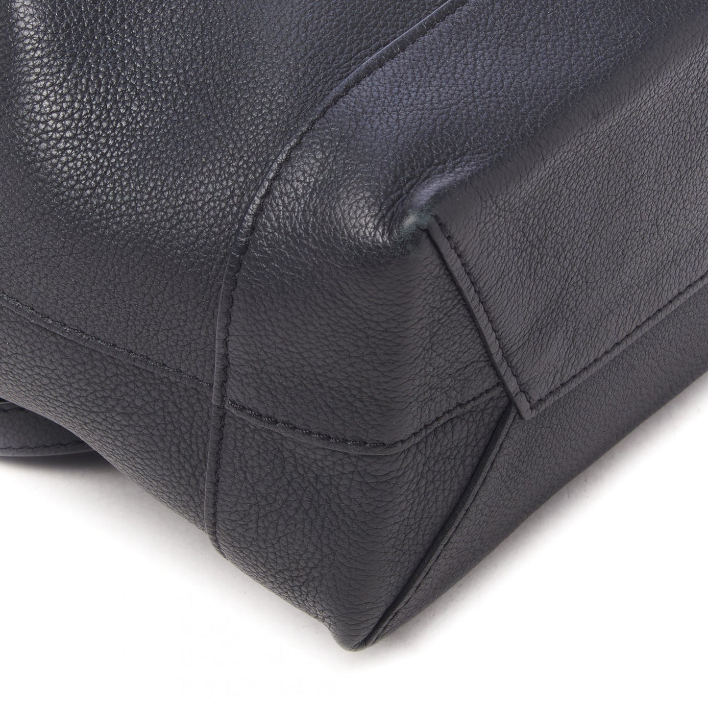 Calfskin Mechanical Flowers Lockme Backpack Black White