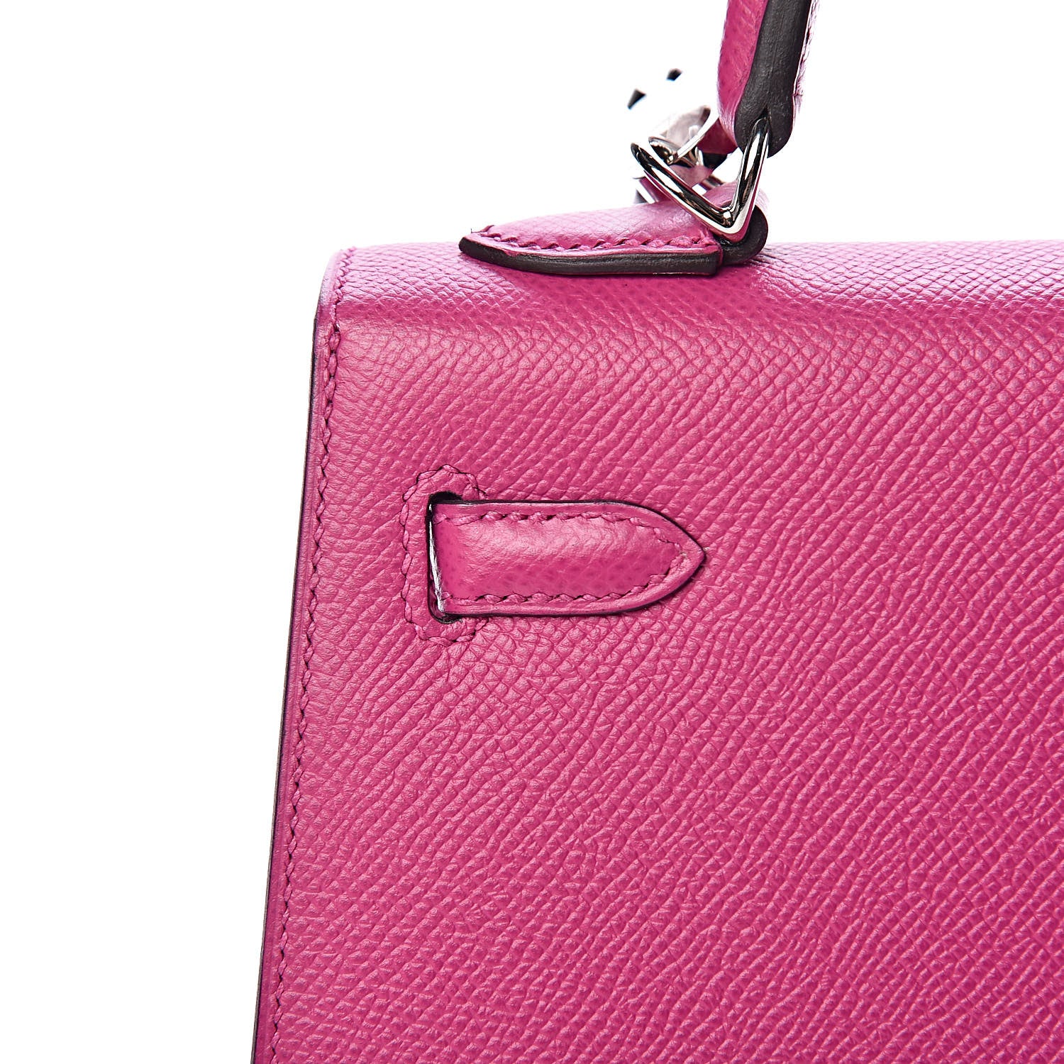 Hermes Epsom Kelly Sellier 25 Rose Pourpre 15 of 41