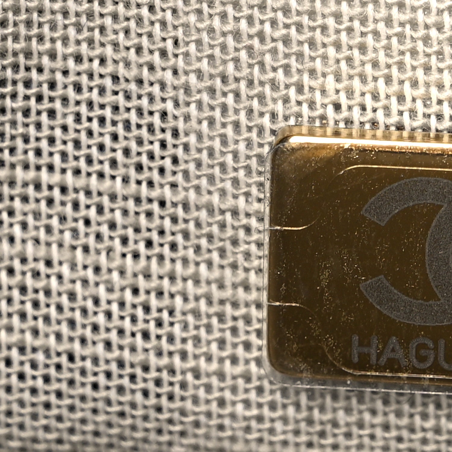 Chanel Cotton Medium Deauville Tote Blue White 7 of 12