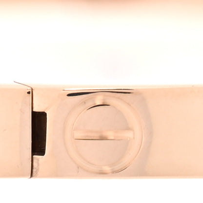 Cartier 18K Pink Gold Small LOVE Bracelet 17 4 of 5