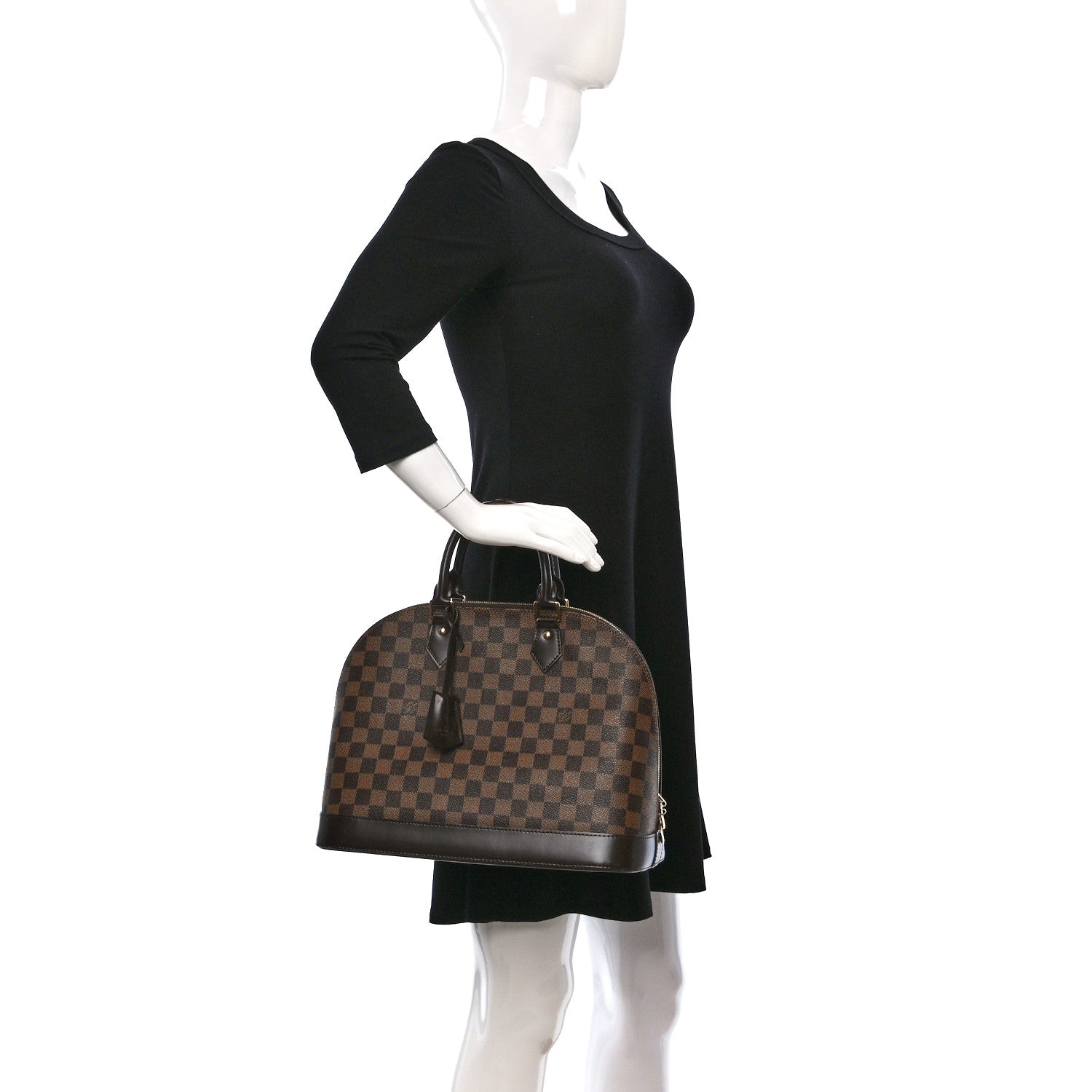 Louis Vuitton Damier Ebene Alma MM 2 of 8