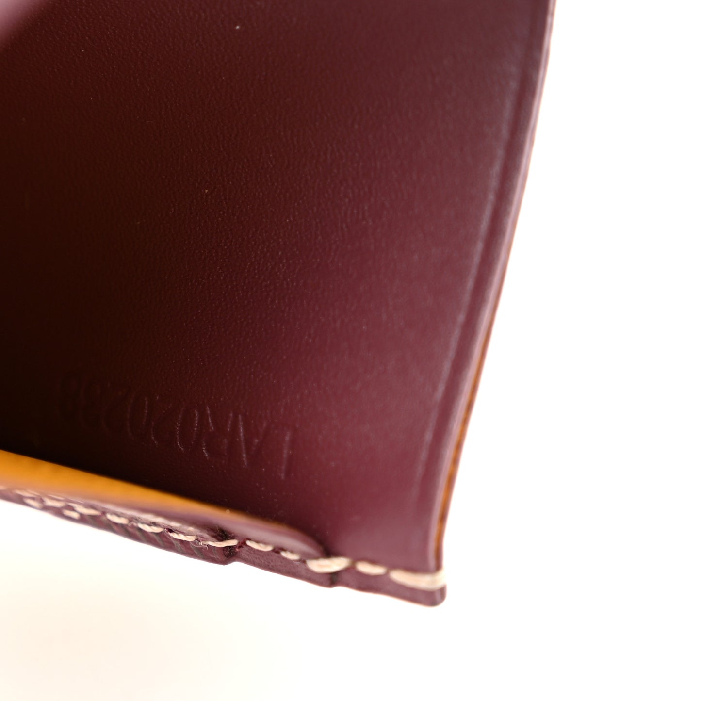 Goyardine Saint Sulpice Card Holder Bordeaux