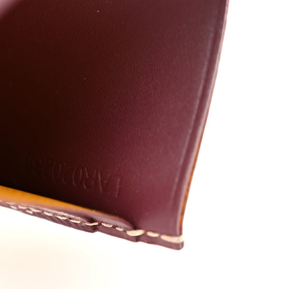 Goyard Goyardine Saint Sulpice Card Holder Bordeaux 7 of 8
