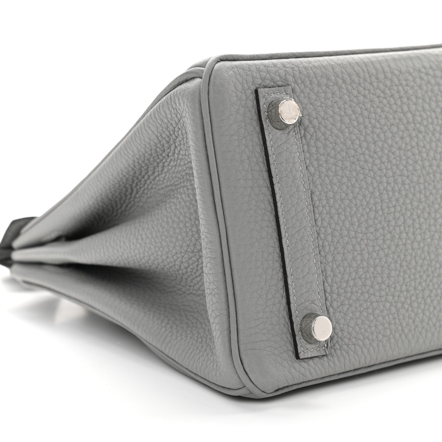 Hermes Togo Birkin 25 Gris Mouette 7 of 10