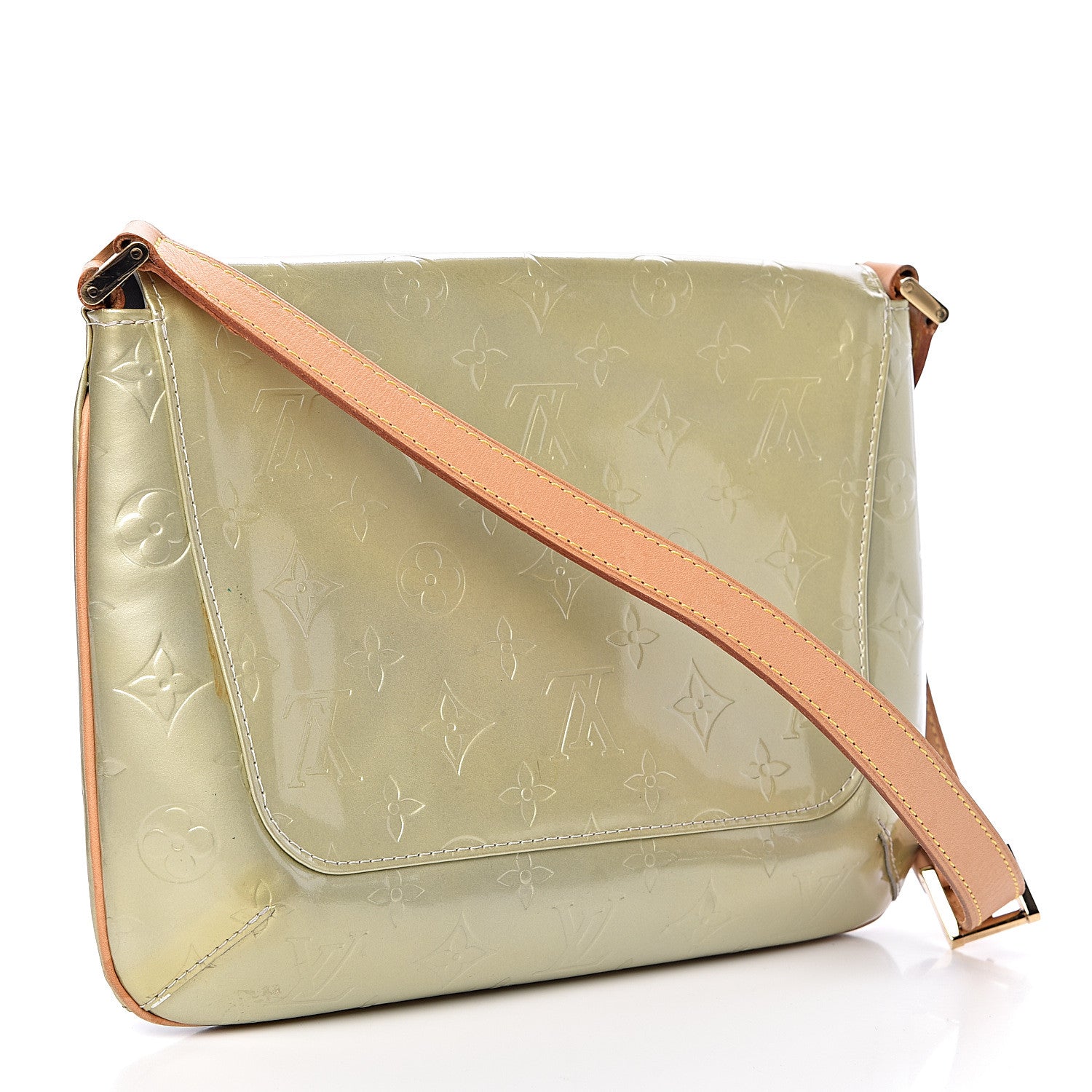 Louis Vuitton Vernis Thompson Street Silver 3 of 12