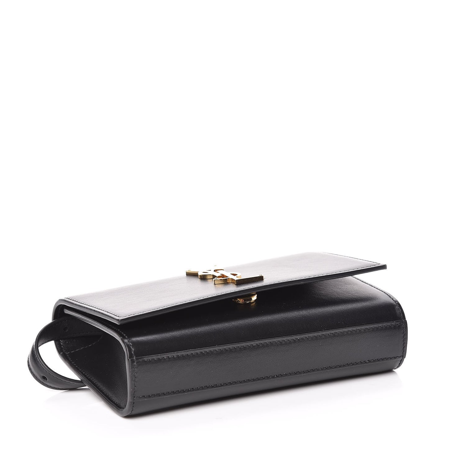 Smooth Calfskin Monogram Kate Belt Bag Black