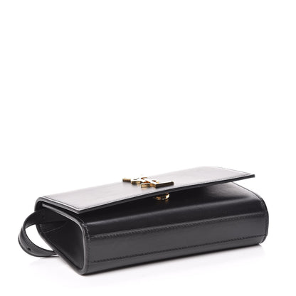 Saint Laurent Smooth Calfskin Monogram Kate Belt Bag Black 4 of 9