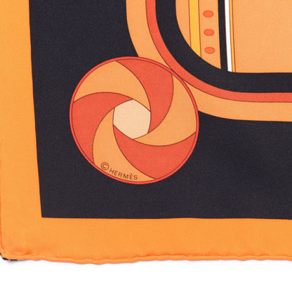 Hermes Silk Sequences Scarf 90 3 of 4