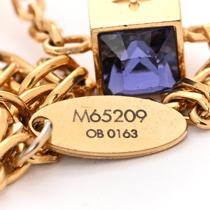 Louis Vuitton Swarovski Gamble Bracelet Azur Gold 5 of 7