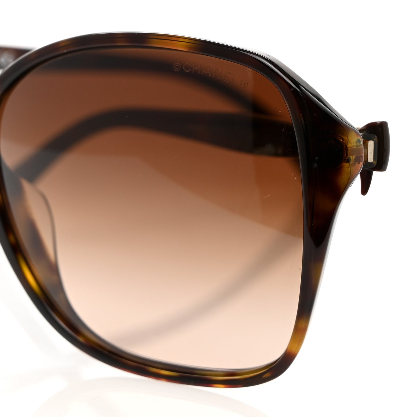 Acetate CC Bow Sunglasses 5205-A Tortoise