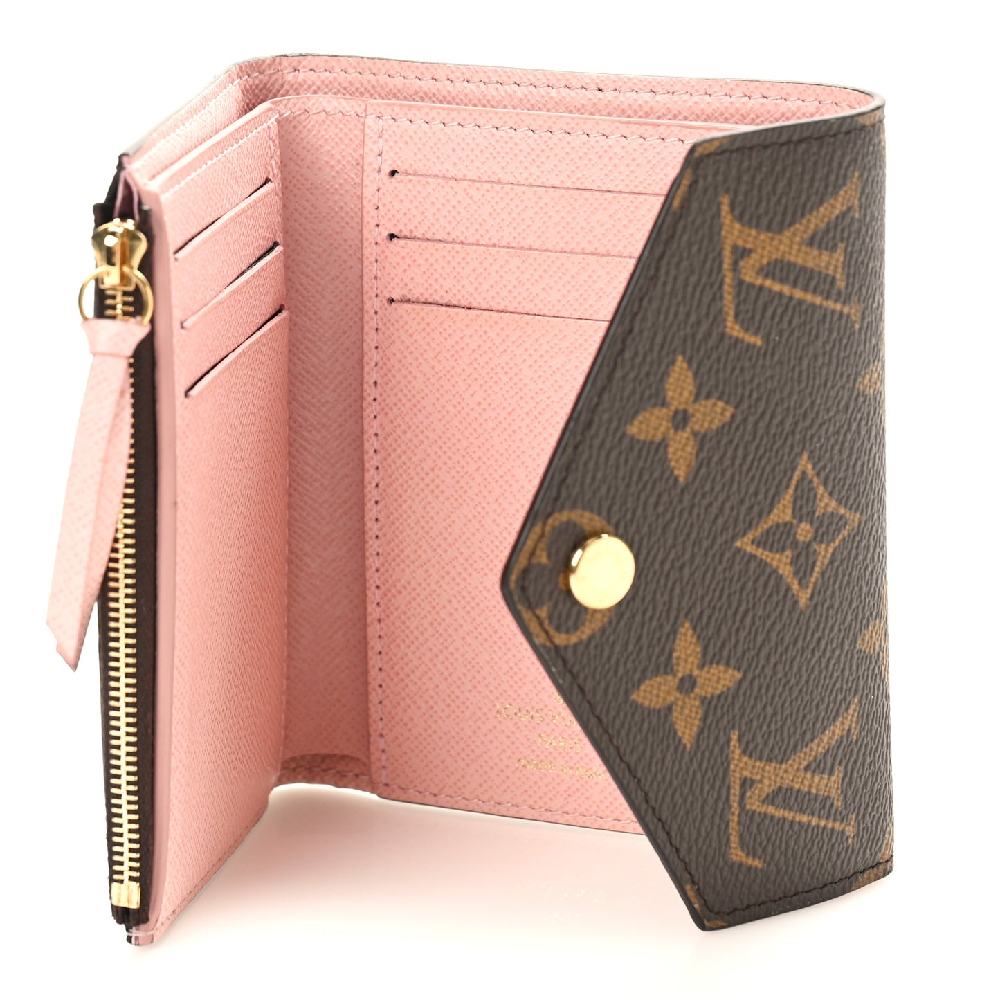 Monogram Victorine Wallet Rose Ballerine