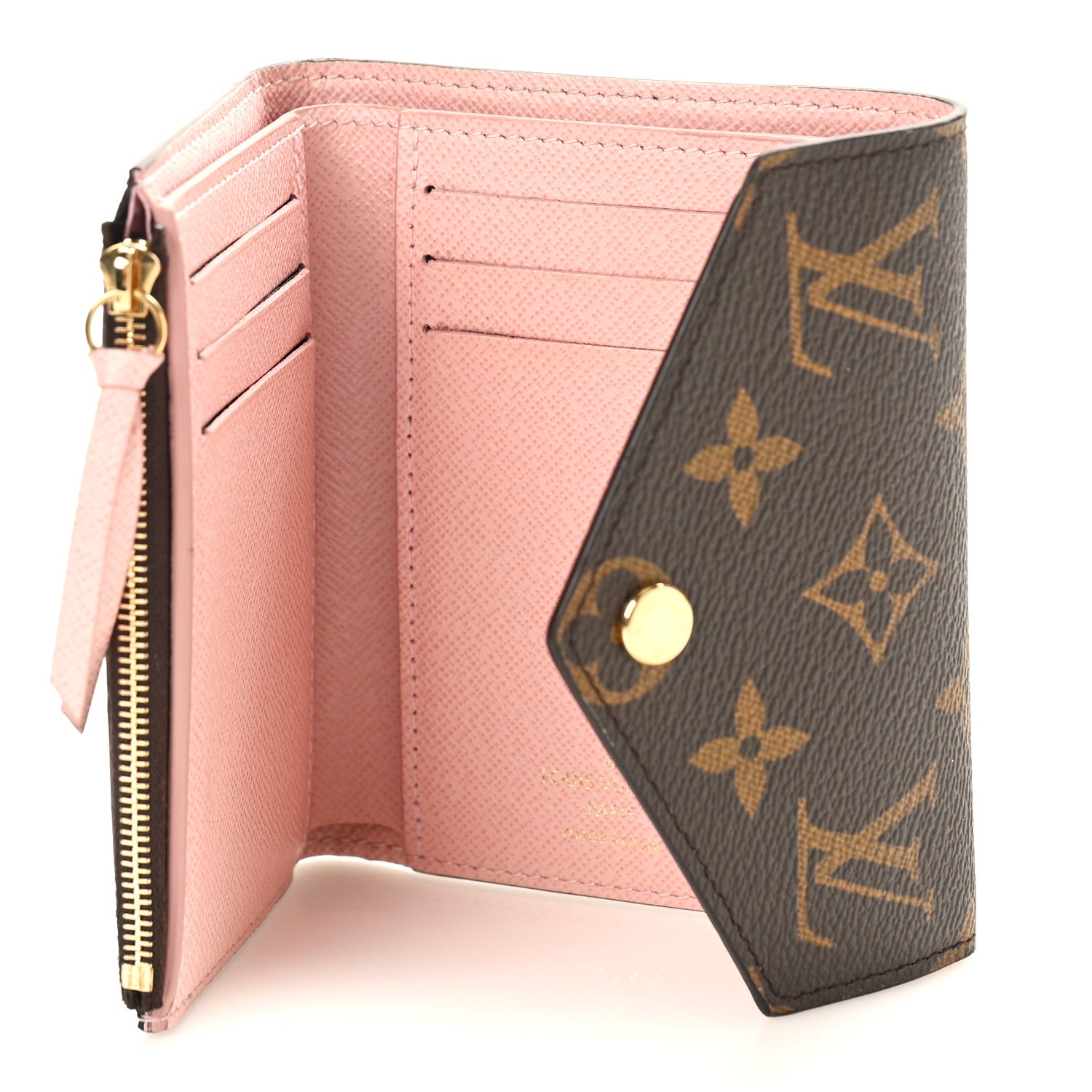 Louis Vuitton Monogram Victorine Wallet Rose Ballerine 5 of 7