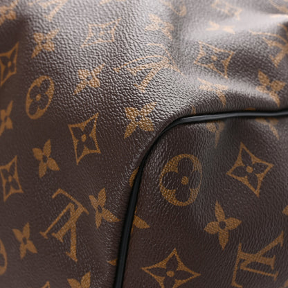 Louis Vuitton Monogram Macassar Keepall Bandouliere 45 9 of 10